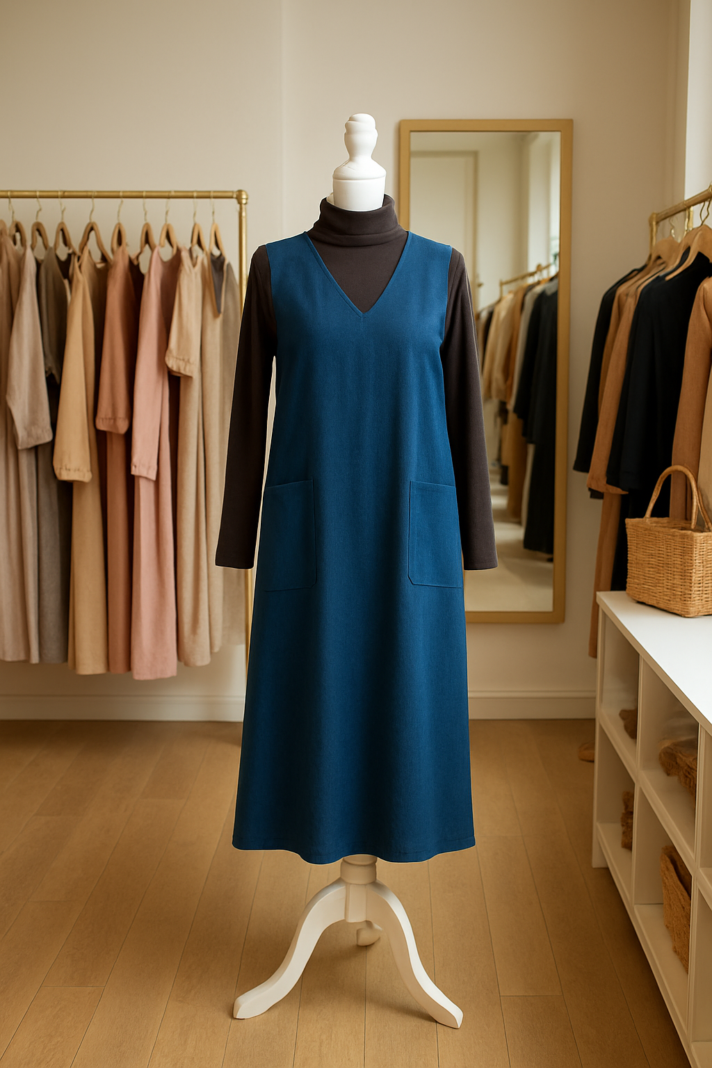 選べるカラー☆  コーデュロイ　ジャンパースカート