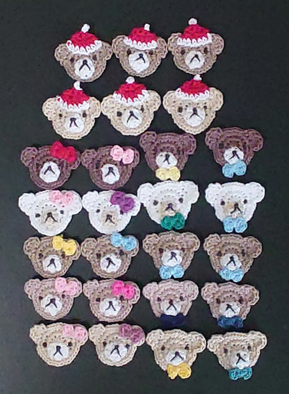 ひなあられさま専用ページ くまちゃんモチーフ 1枚目の画像