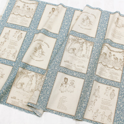 新柄入荷！ルシアン(LECIEN)『ケイト・グリーナウェイ 　パネル　モノ(Mono)』～1パネル58㎝でカット済み～ 5枚目の画像