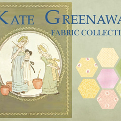 新柄入荷！ルシアン(LECIEN)『ケイト・グリーナウェイ 　パネル　モノ(Mono)』～1パネル58㎝でカット済み～ 7枚目の画像