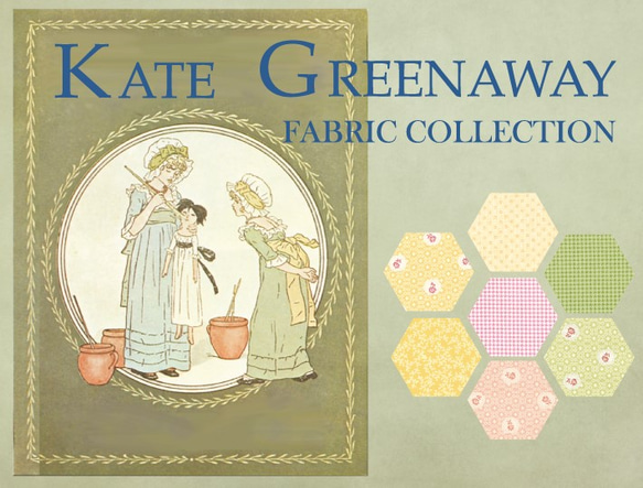 新柄入荷！ルシアン(LECIEN)『ケイト・グリーナウェイ 　パネル　ピンク(Pink)』～1パネル58㎝でカット済み～ 6枚目の画像