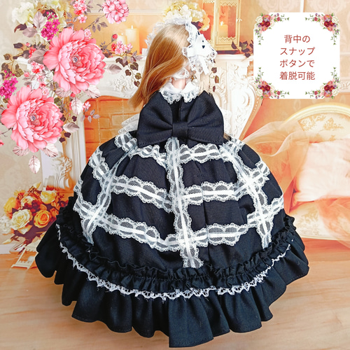 ジェニーサイズ ゴスロリ ゴシックロリータ 黒ロリ ロリータ