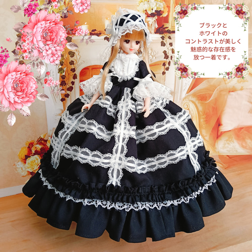 S*可様 懐古 ヘッドドレスセット ブラック 黒 ロリータ ロリィタ SEASONZ ゴスロリ ドレス 黒ドレス セットアップ 黒ゴシック ダーク