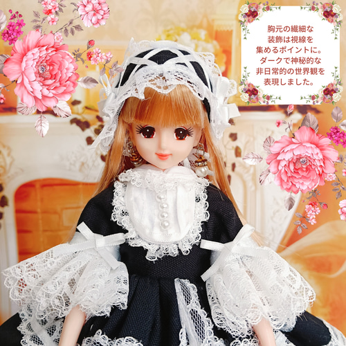 ジェニーサイズ ゴスロリ ゴシックロリータ 黒ロリ ロリータ