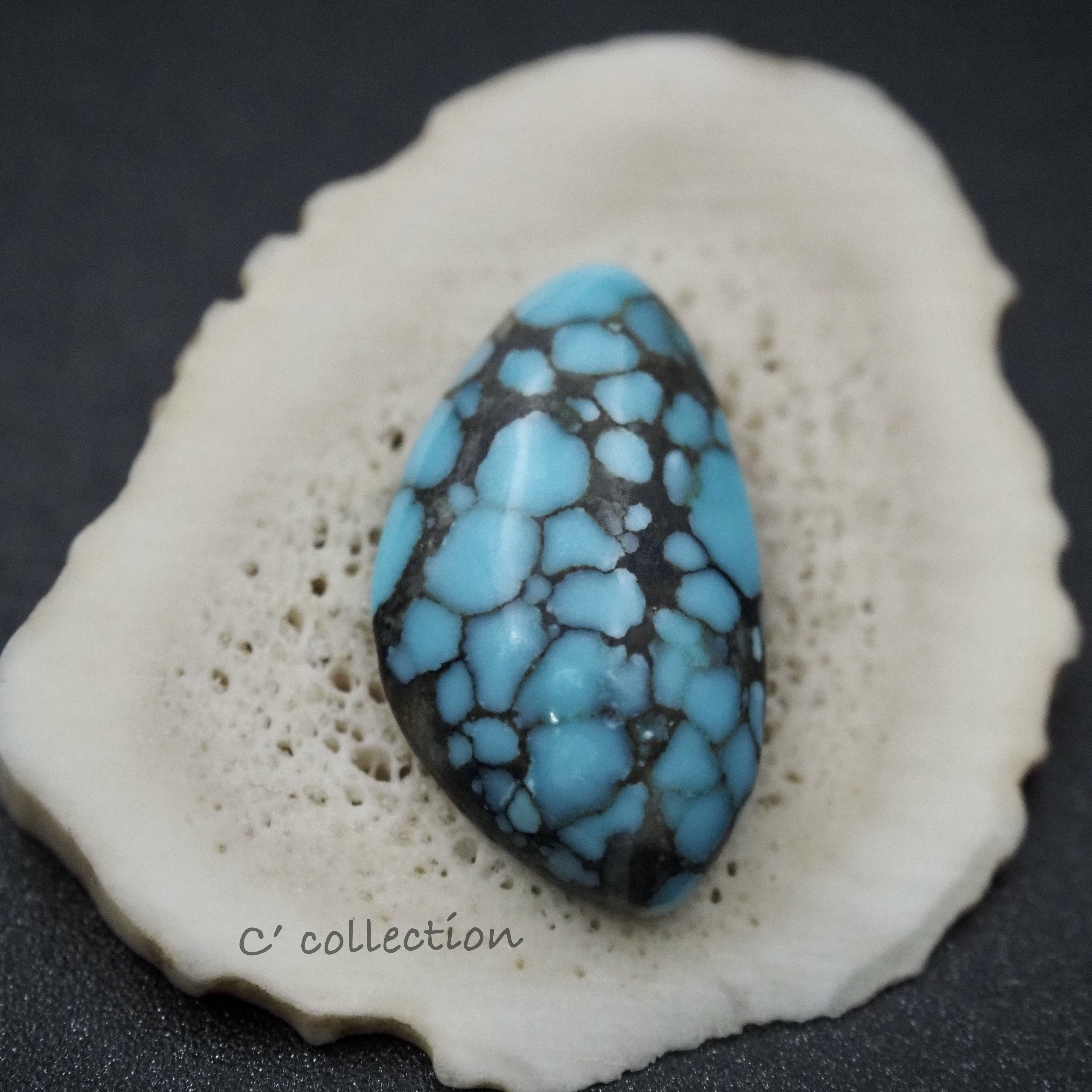 8,9ct BlueMoon Turquoise ブルームーン ターコイズ BM-38 ルース 天然石 ハンドメイド材料