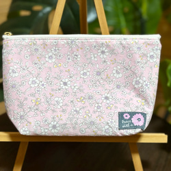 再販⭐︎ユキエモン生地使用⭐︎ミニファスナーポーチ⭐︎ちょこっと