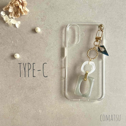 [全機種対応] Classical３ ストラップ付きスマホケース スマホストラップ付きカバー 5枚目の画像