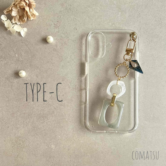 [全機種対応] Classical３ ストラップ付きスマホケース スマホストラップ付きカバー 5枚目の画像