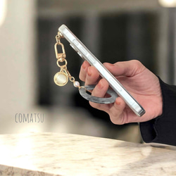 [全機種対応] Classical３ ストラップ付きスマホケース スマホストラップ付きカバー 8枚目の画像