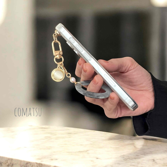 [全機種対応] Classical３ ストラップ付きスマホケース スマホストラップ付きカバー 8枚目の画像