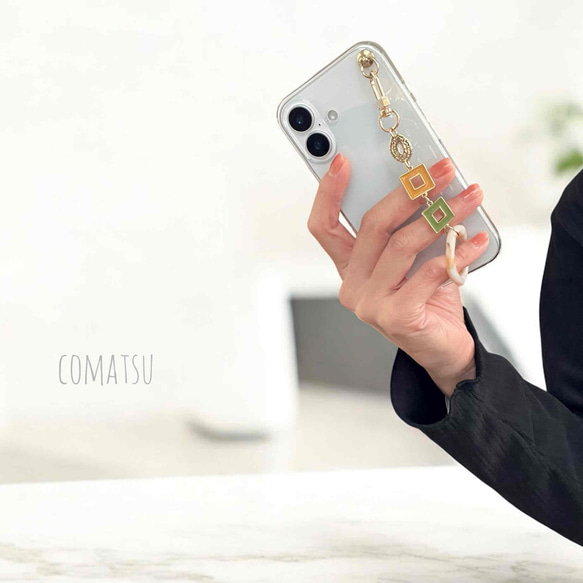 [全機種対応] Classical３ ストラップ付きスマホケース スマホストラップ付きカバー 7枚目の画像