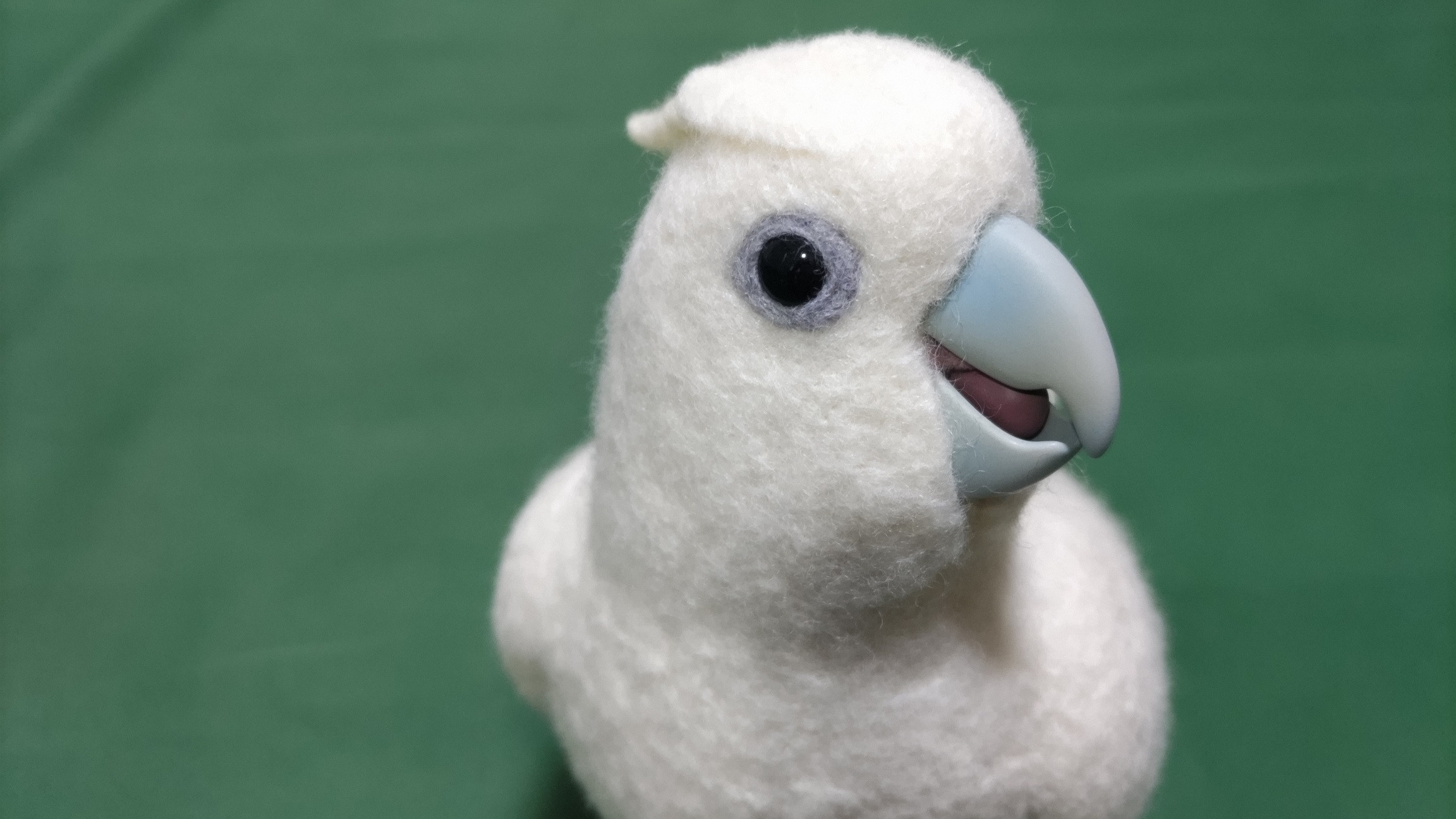 羊毛フェルト　ソロモンオウム