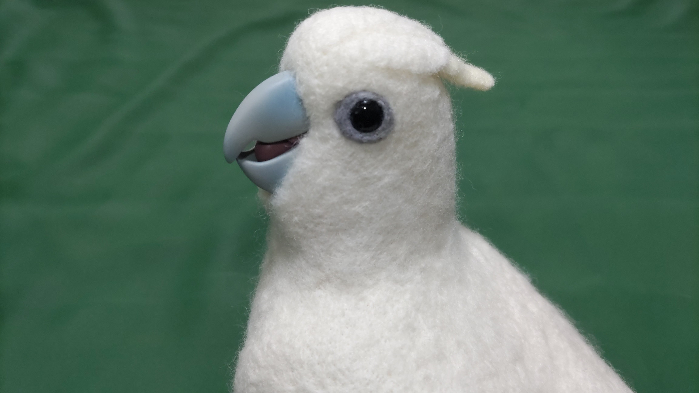 羊毛フェルト　ソロモンオウム