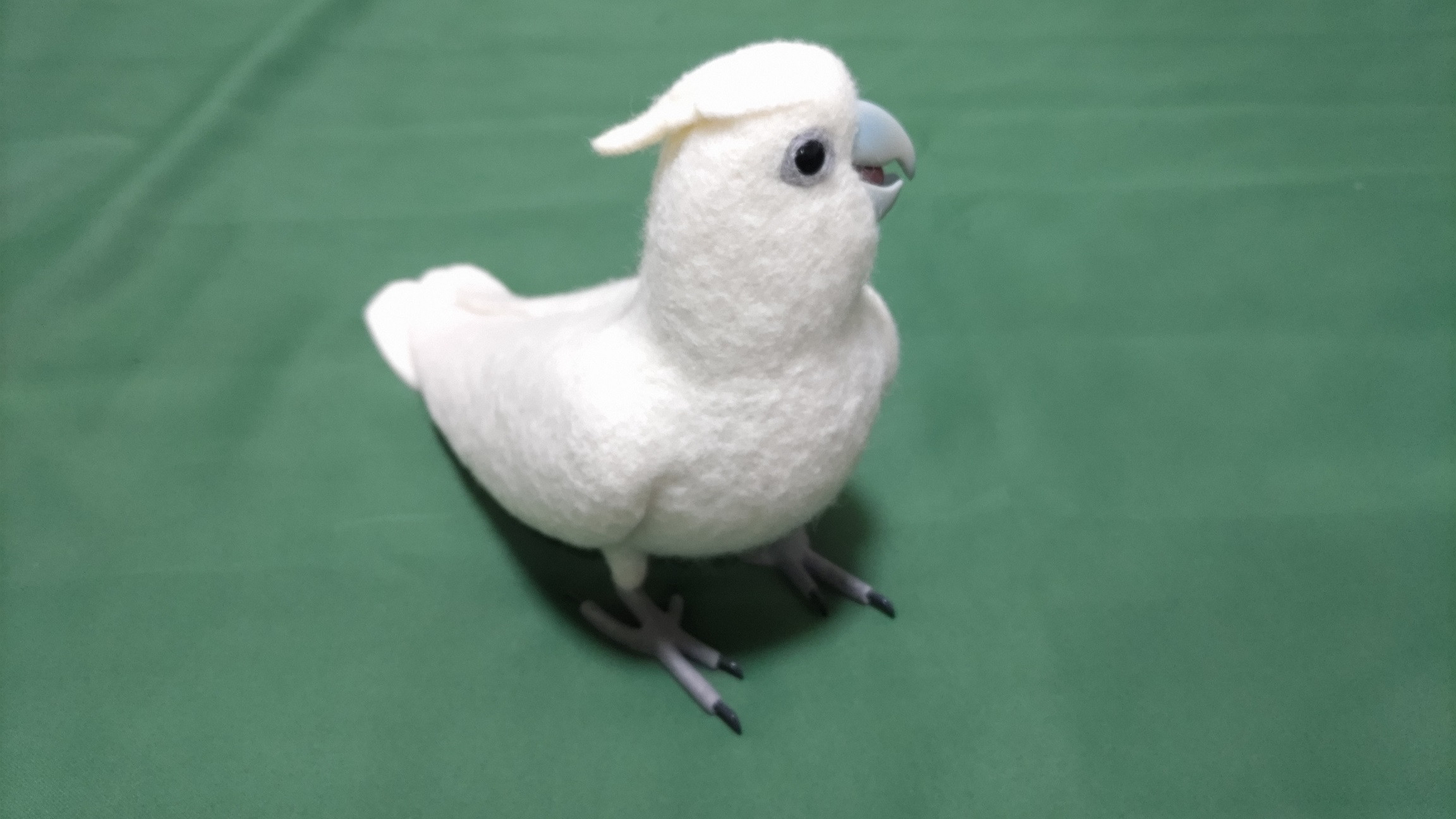 羊毛フェルト　ソロモンオウム