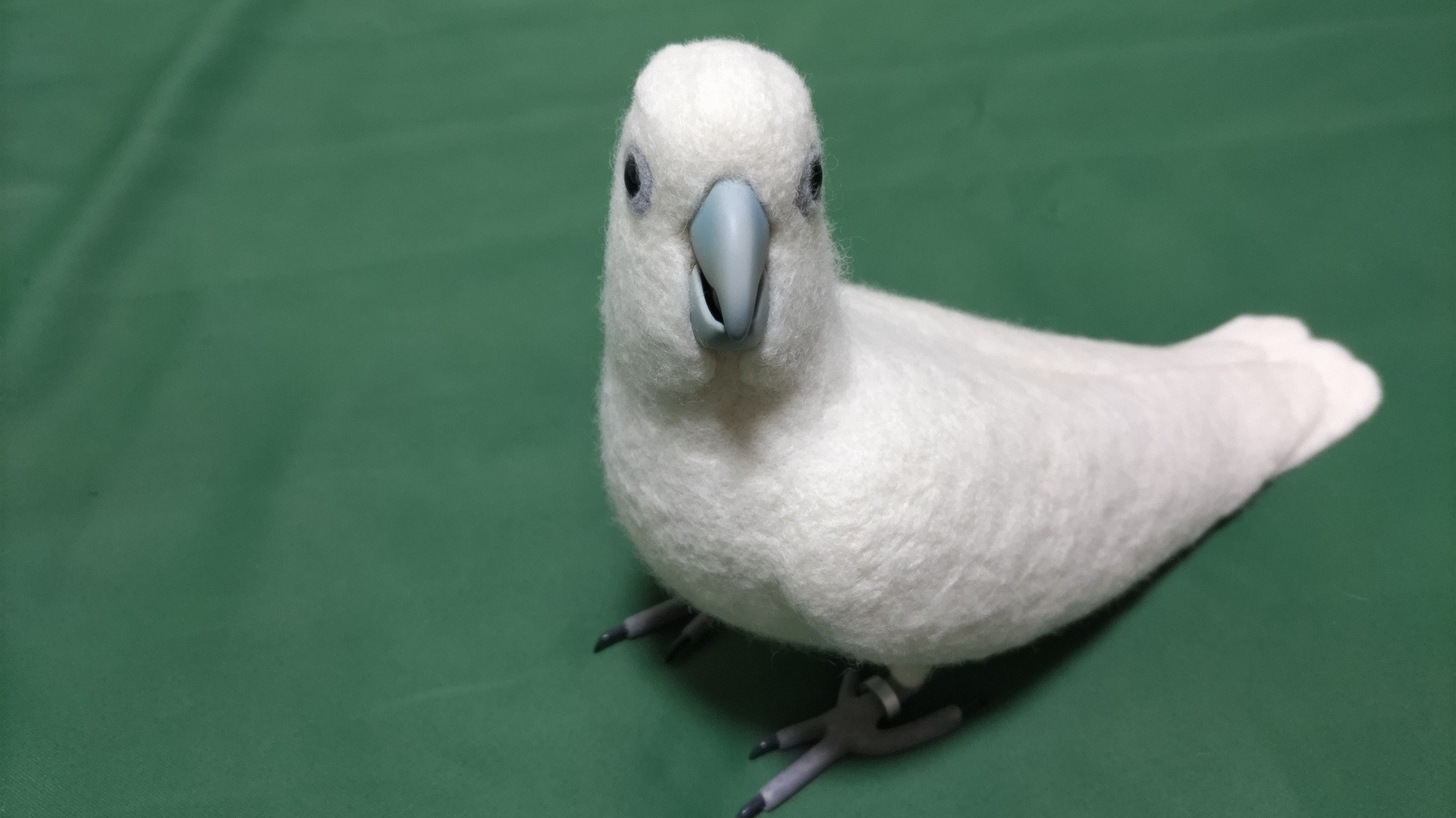 羊毛フェルト　ソロモンオウム