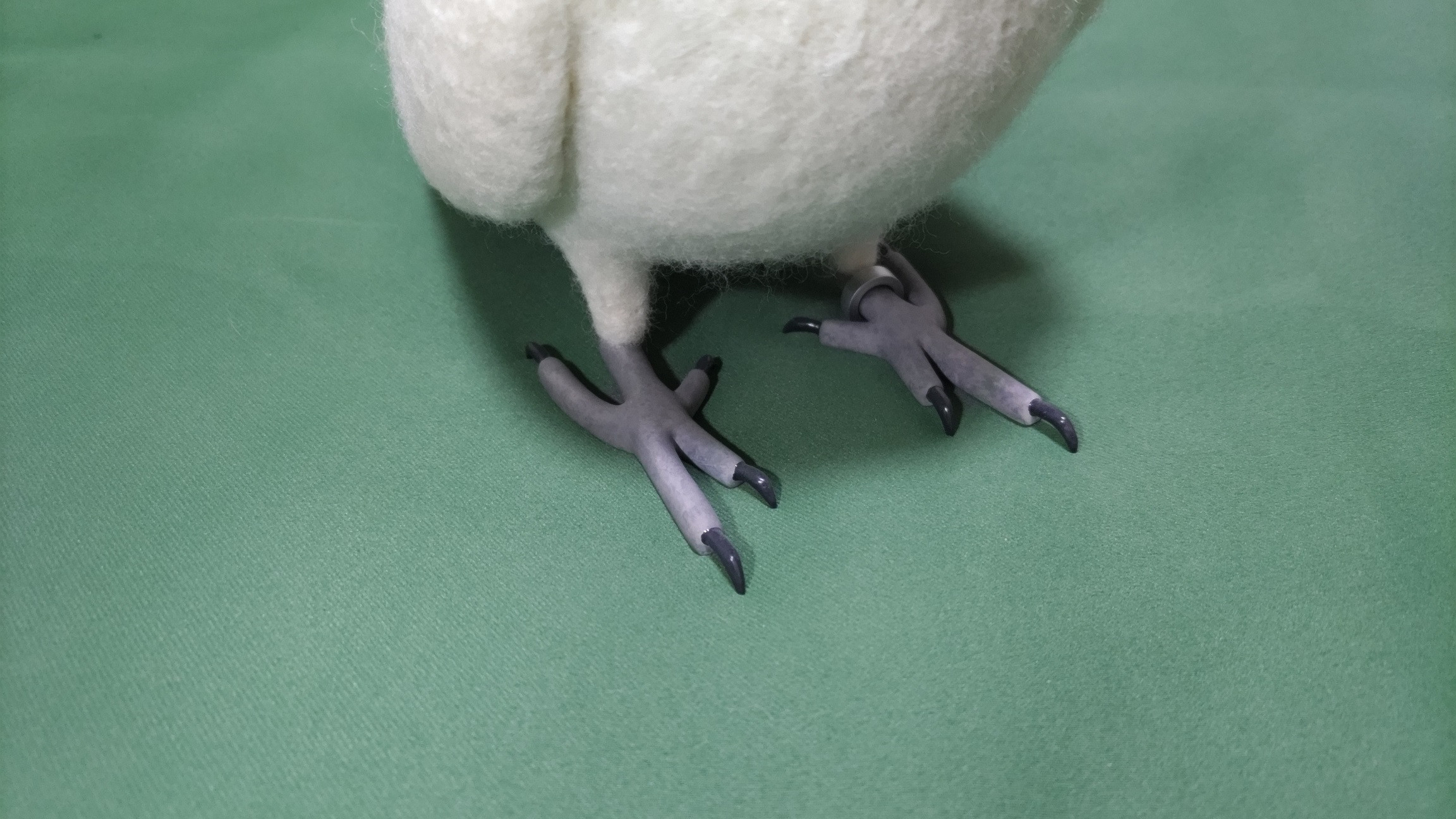 羊毛フェルト　ソロモンオウム