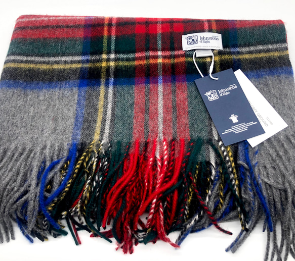 ジョンストンズ カシミア 大判ストール マフラー グレースチュワート