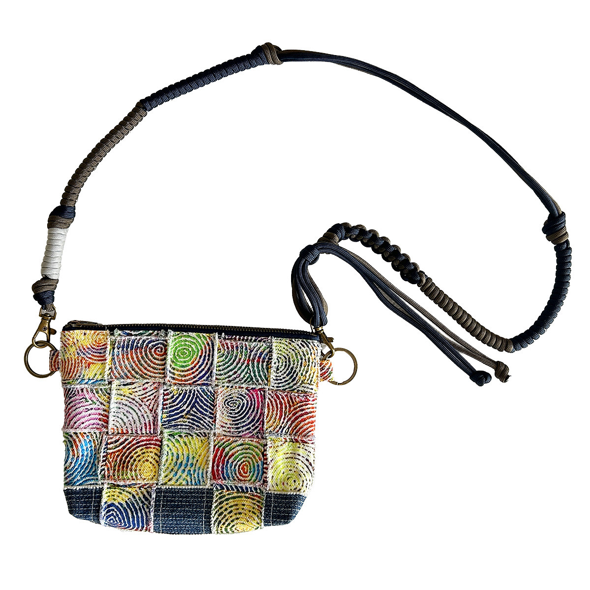 【Jin HASHIMOTO × Chinu】Cosmic Code Strap Pouch（Long）／アートグッズ