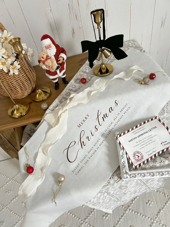 【新作＆早割】mini タペストリー付き 豪華クリスマスタペストリー 即納 4枚目の画像