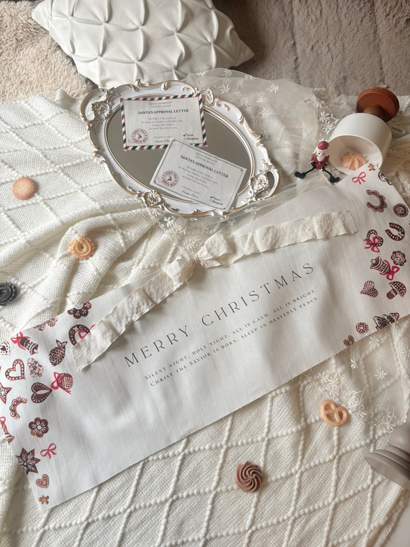 【早割】選べるリボン 新作クリスマスタペストリー miniタペストリー付き　2025 2枚目の画像