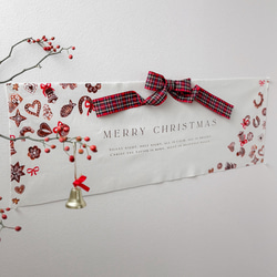 【早割】選べるリボン 新作クリスマスタペストリー miniタペストリー付き　2025 3枚目の画像