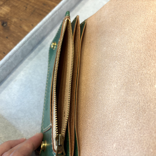 トラッカーウォレット TW03-G グリーン 緑 財布 長財布 【公式通販】