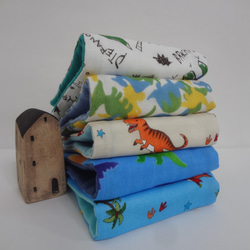 20cm角*ナマケモノ*8重やわらかガーゼハンカチ*2枚セット ハンカチ