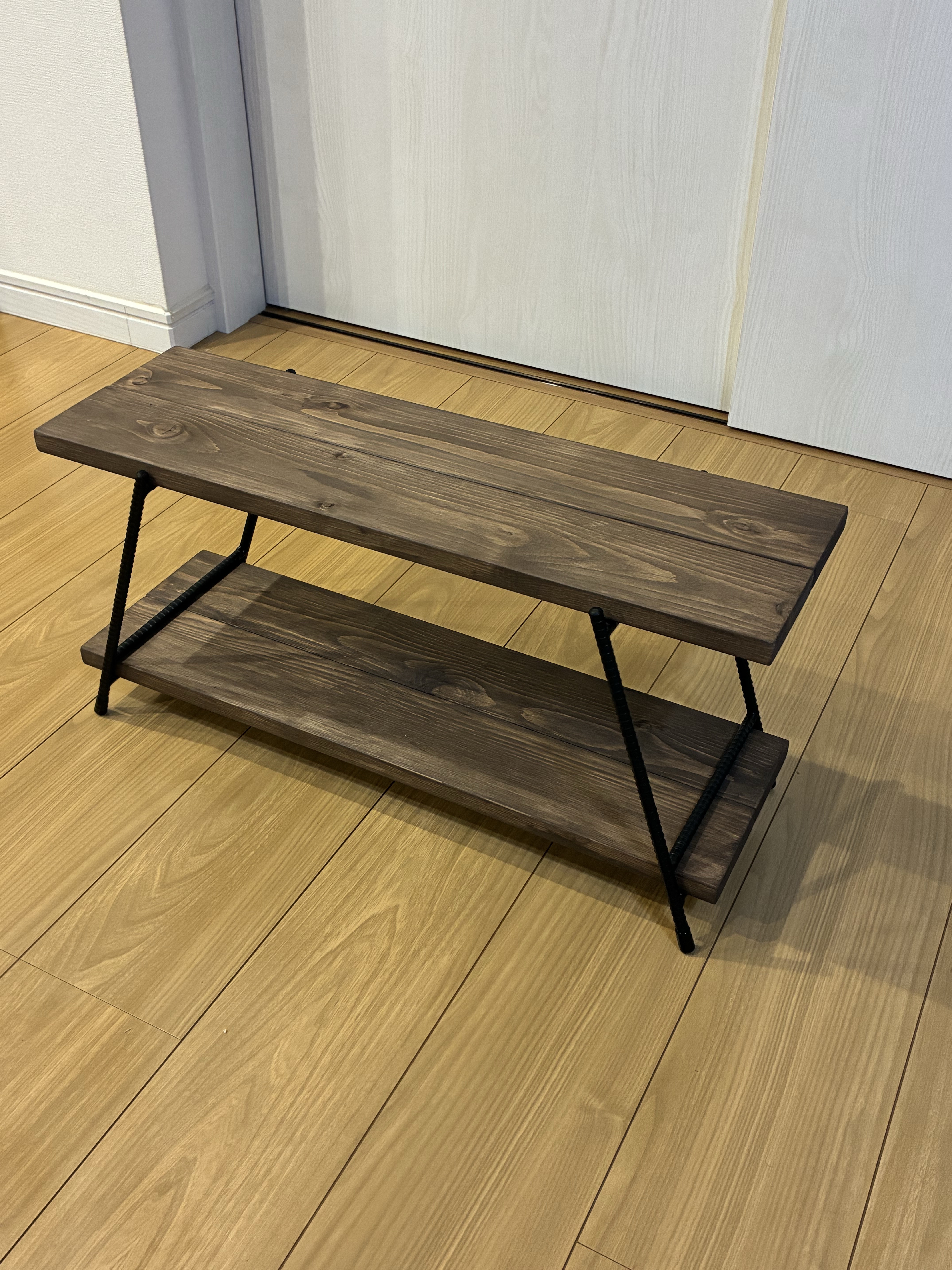 アイアンレッグ　アイアンラック　アイアンシェルフ　観葉植物棚　キャンプ　インテリア