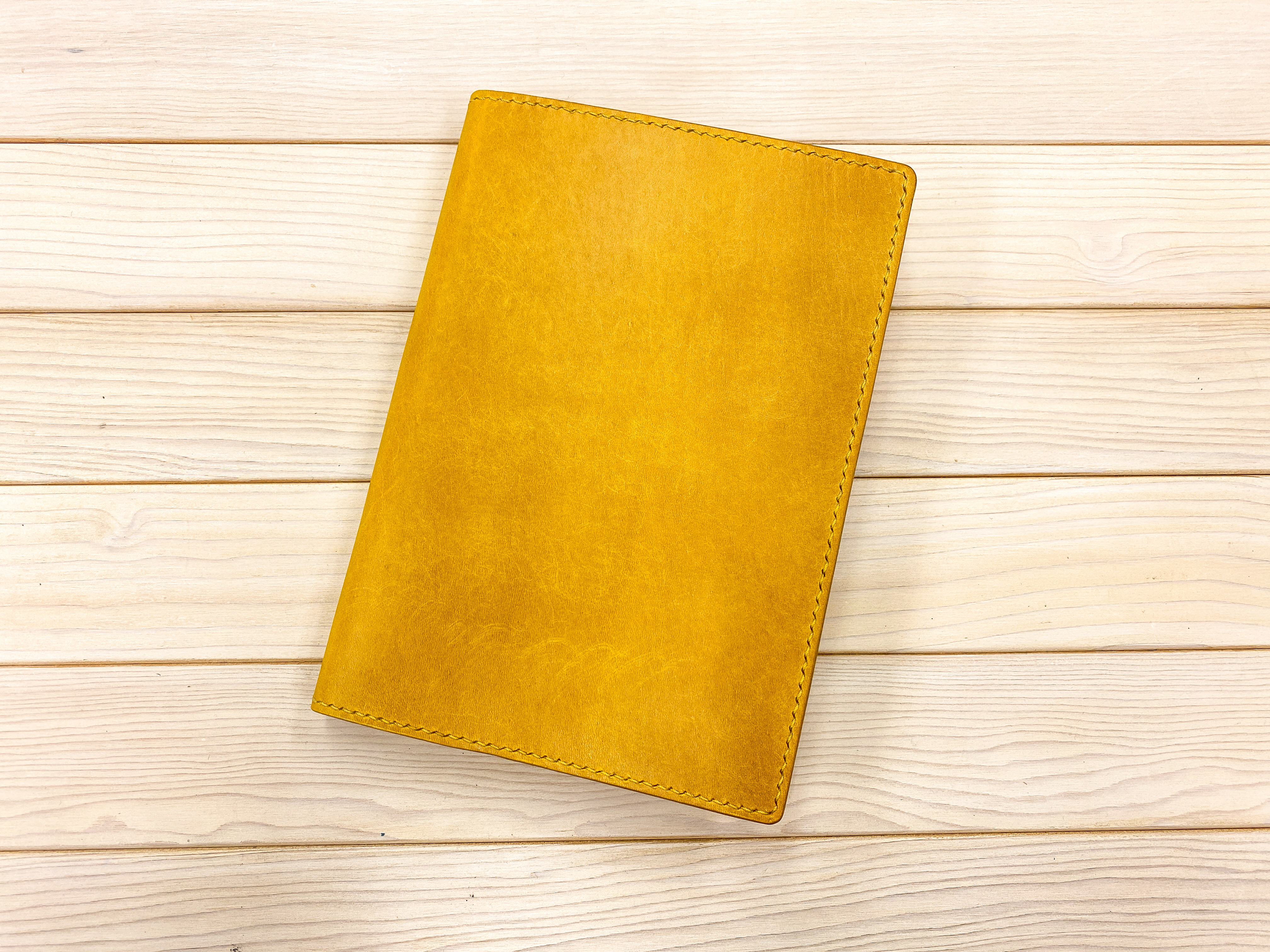 手帳カバー  A6／B6／A5／B5（スクラッチイエロー）スケジュール帳