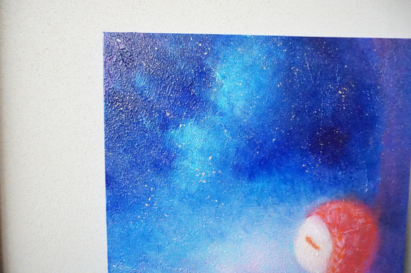 【星月夜】原画－キャンバス10号 2枚目の画像