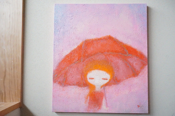 【夕立晴】原画－キャンバス10号 1枚目の画像