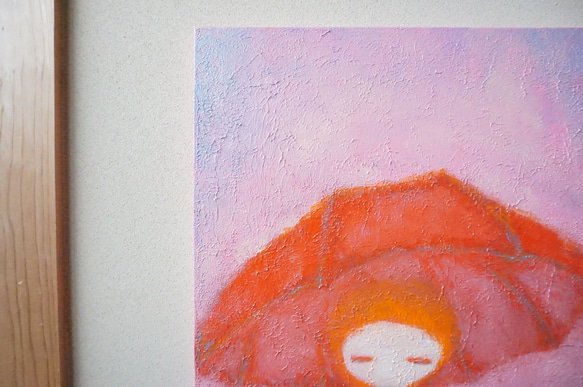 【夕立晴】原画－キャンバス10号 3枚目の画像