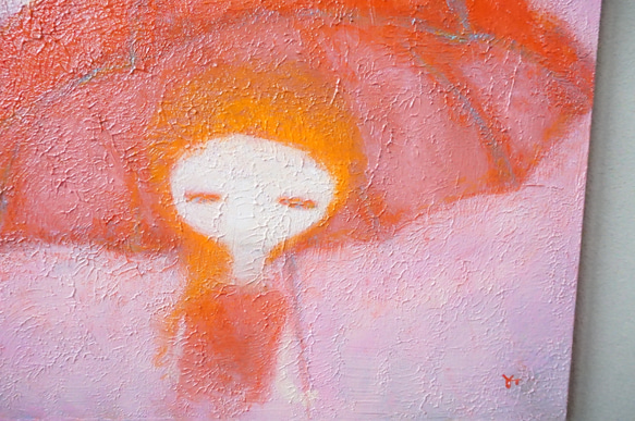 【夕立晴】原画－キャンバス10号 2枚目の画像