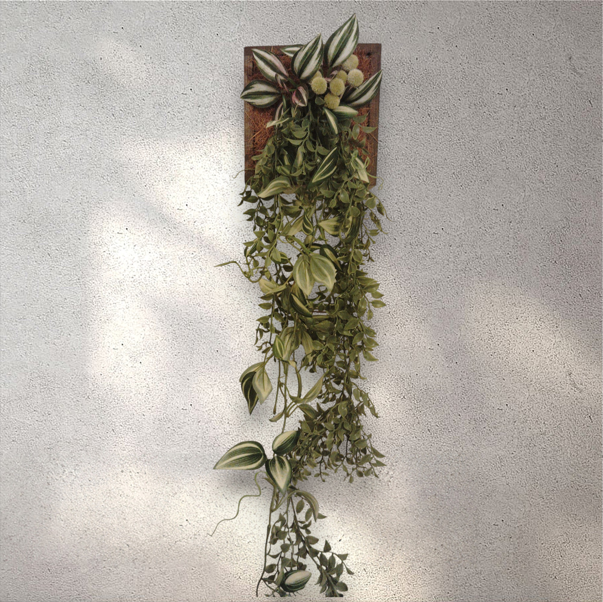 フェイクグリーン クリスマスリース｜枯れない観葉植物風リースでおしゃれな玄関に