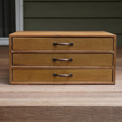 木製のコレクションボックス /収納/アンティーク/書類棚/レターケース