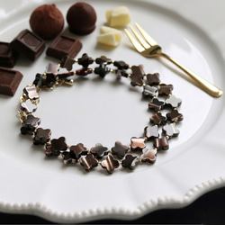 14kgf 】【魅惑の輝き】10㎜ブラックラブラドライトのネックレス45