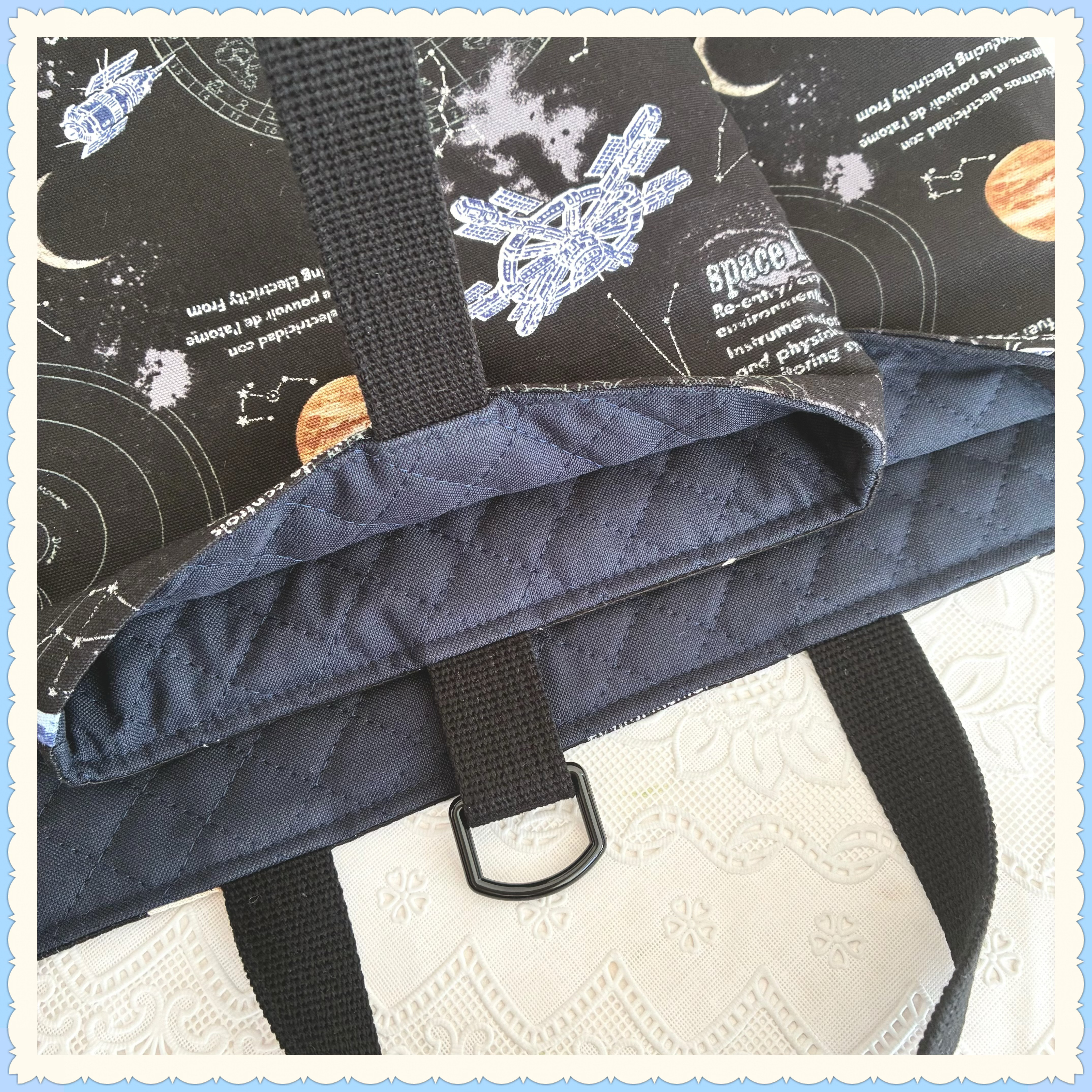 【3点セット】【入園入学】レッスンバッグ 上履き入れ 体操着袋《宇宙　惑星　銀河　星　スター　ブラック》男の子