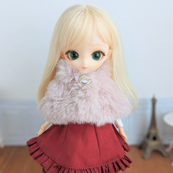 812※ウール素材の黒のフレアロングコート※ブライスアウトフィット※1/6ドール 812※ウール素材の黒のフレアロングコート※ブライスアウトフィット※1/6