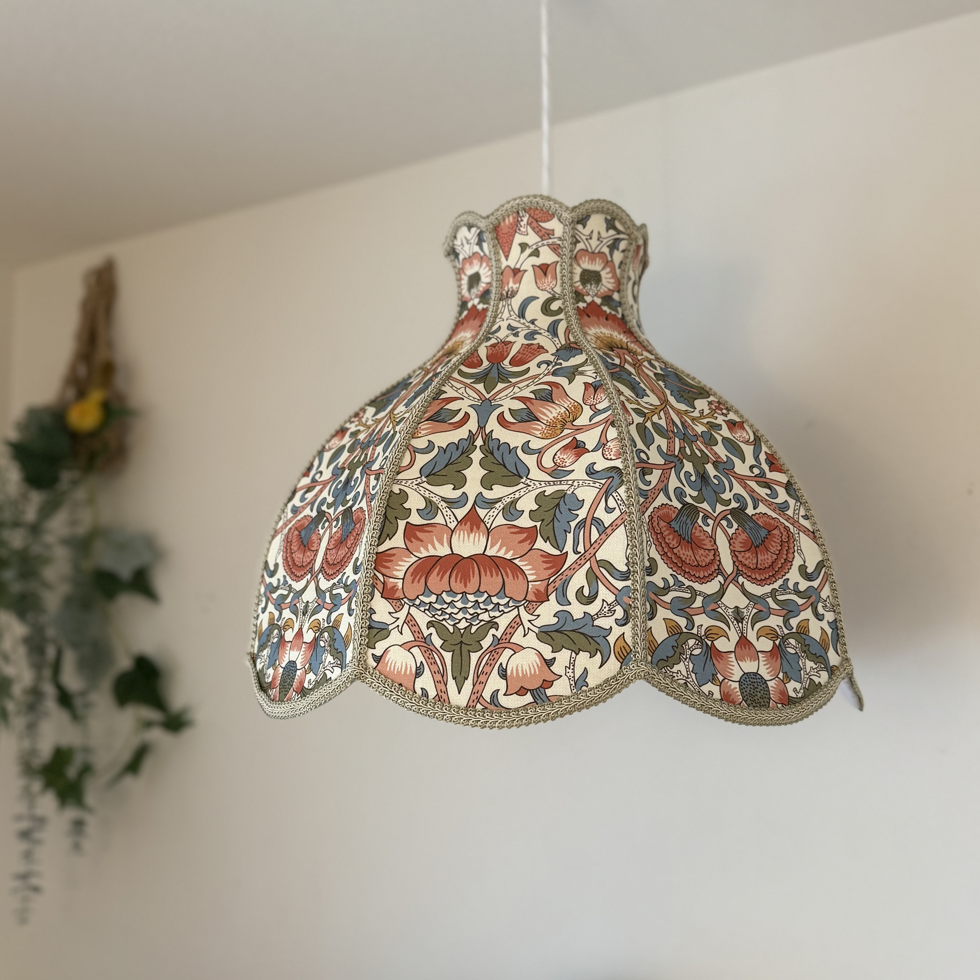 ウィリアムモリス 照明 ペンダントライト 天井照明 シーリングライト LED照明 北欧 寝室