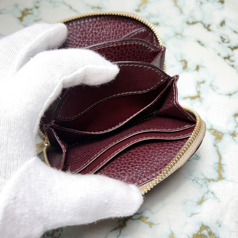 【AK.17】ヌバックシャーク(スパニッシュローズ)×ドラーロ･ブッテーロ firebird 阿古屋貝型 財布 高級仕様