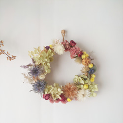 ドライフラワーガーランド♡カラフル10本 ガーランド cocoshop 通販