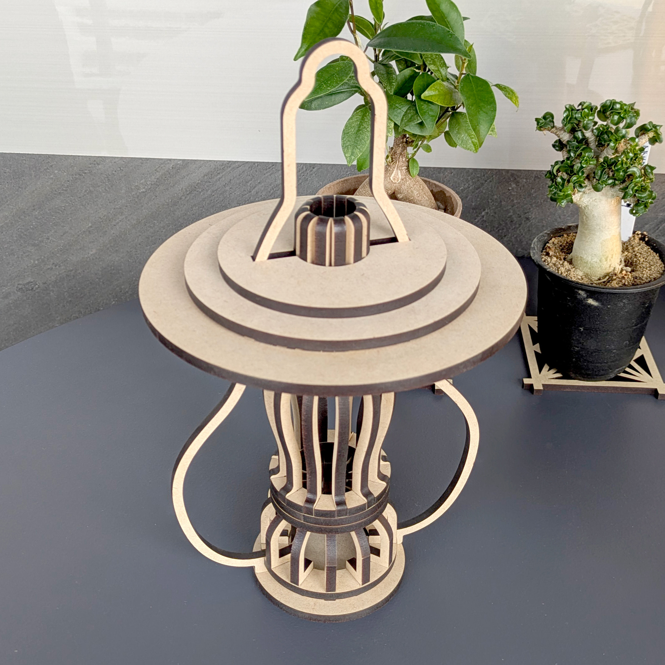 木製ランプ「小」