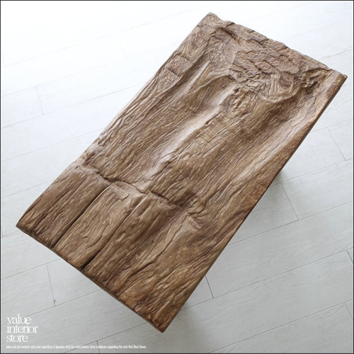 オールドチーク無垢材 プリミティブベンチKN スツール 長椅子 古材家具