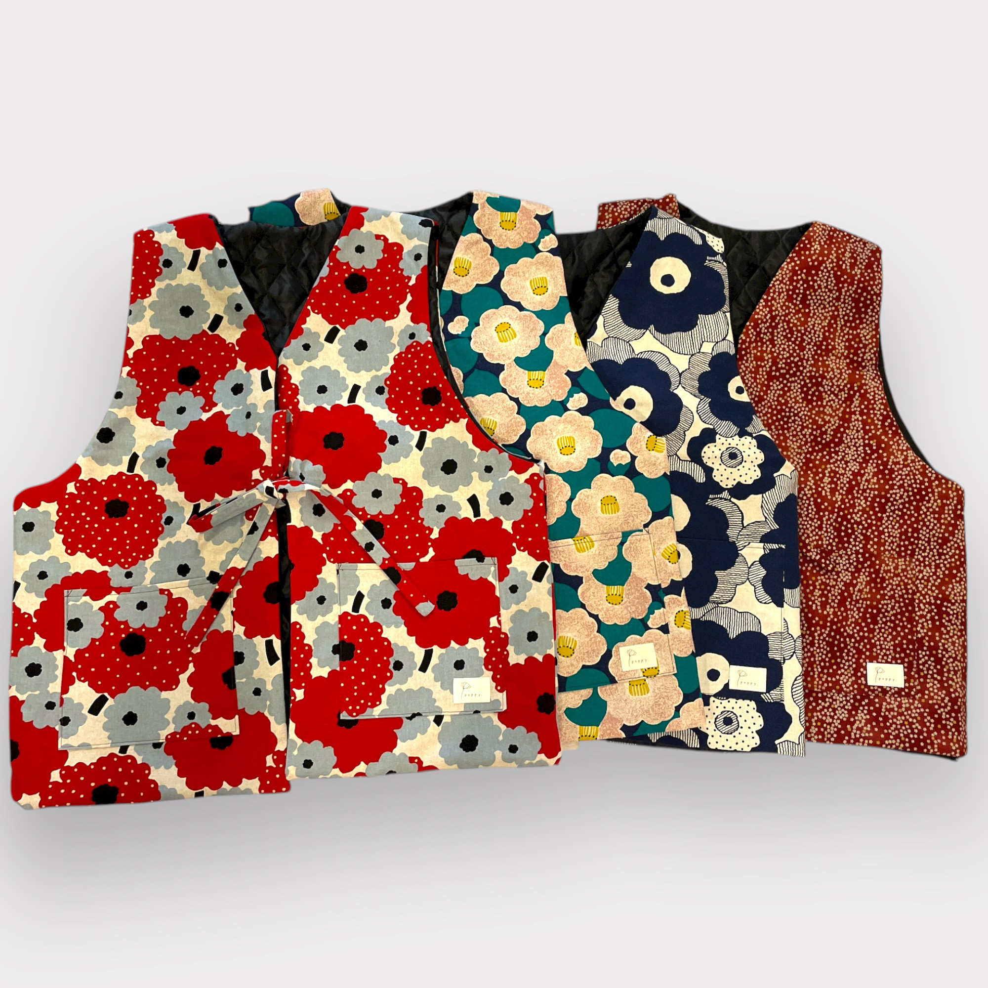 あったか ちゃんちゃんこ【大人用】ベスト 和モダン 軽い おしゃれ 袖なし