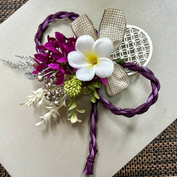 2025オリジナル水引と取り外し2wayスワッグのお正月飾り コンパクト