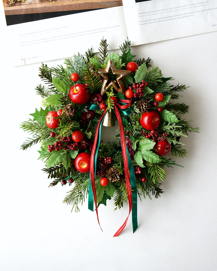 ベリーたっぷりのナチュラルX'masリース