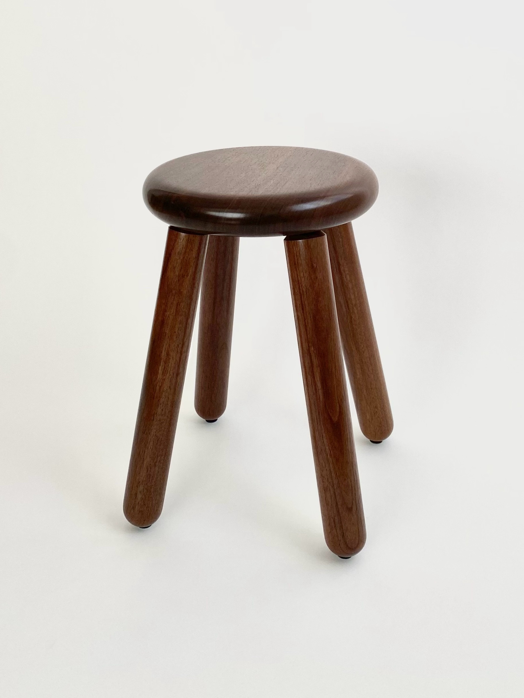 スツール (ブラックウォールナット)