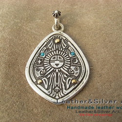 シルバーフック,925 完全1点物（釣り針S字フック）ナスカン