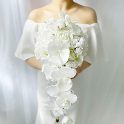 ナチュラルブーケXL ユーカリホワイト ウェディング 結婚式 ドライ