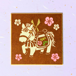 切り絵豆色紙 招き猫「招福」御殿毬 その他置物 mimiねこ 通販 3960173